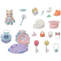 Coffret Boutique - SYLVANIAN FAMILIES - Boutique des Sirenes - Accessoires et Poignée Intégrée