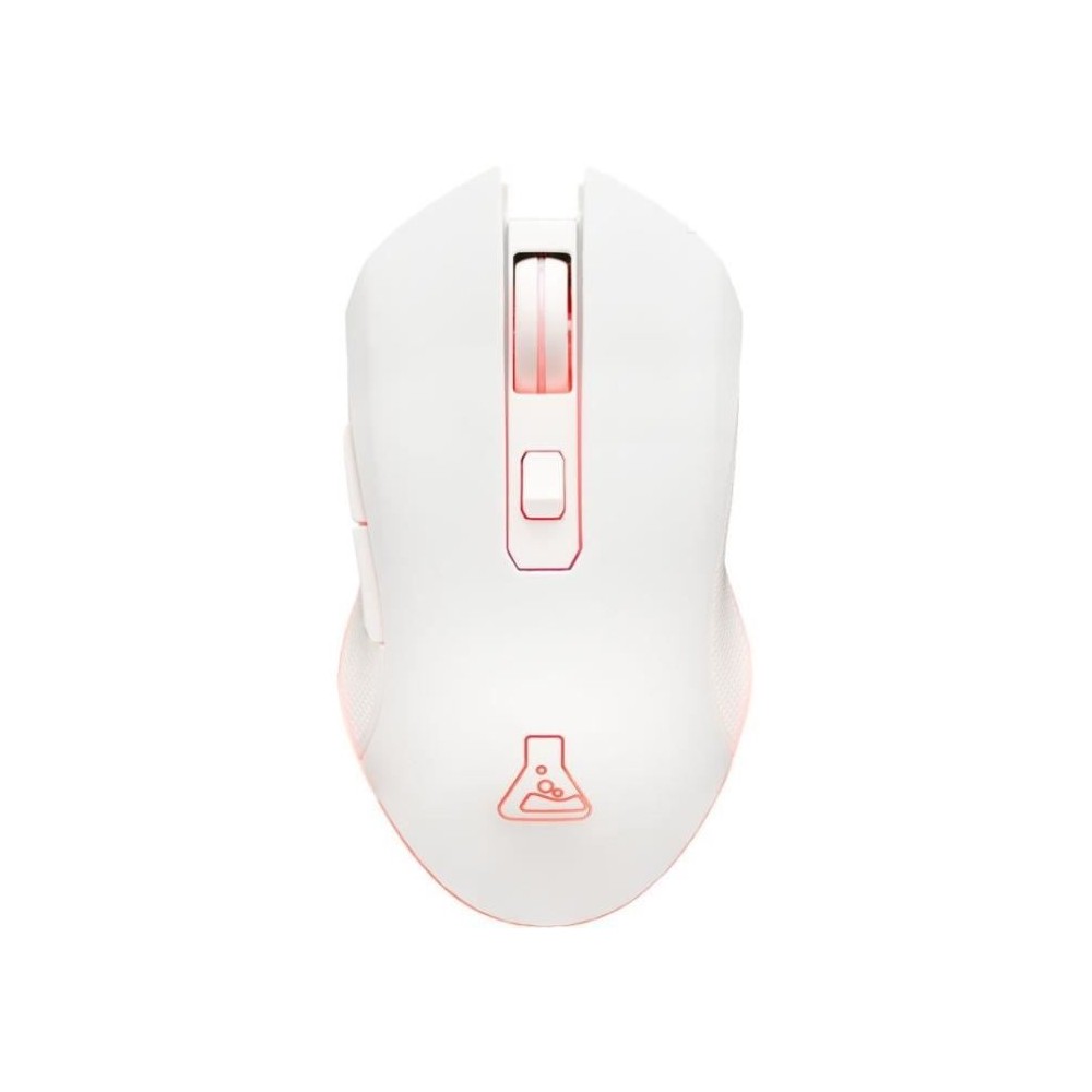 Souris Gamer Sans fil - THE G-LAB - KULT HELIUM - RGB - 6400 DPI - 6 Boutons - Blanc