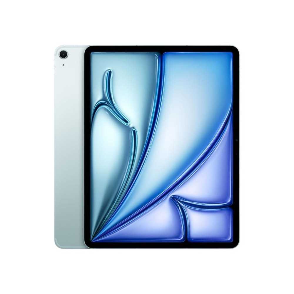 Apple - iPad Air (2024) - 13 - WiFi + Cellulaire - 128 Go - Bleu