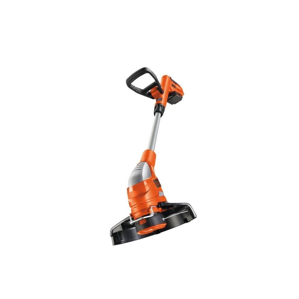 Coupe-Bordure BLACK+DECKER 23 cm 18 V 2 Ah - GLC1823L20-QW - Tete Pivotante 180°