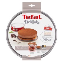 TEFAL Delibake Moule a charniere 25 cm, Acier carbone, Démoulage faci