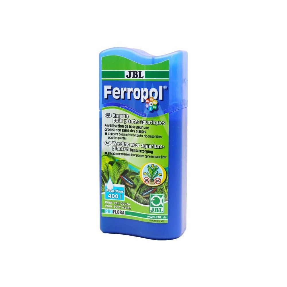 JBL Engrais liquide Ferropol - Pour plantes d'aquarium - 100ml