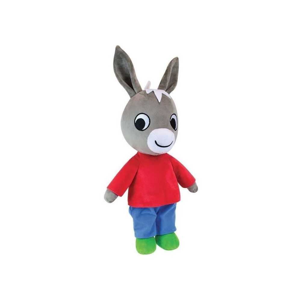 Peluche TROTRO - JEMINI - +/- 61 cm - Mixte - Rouge - Bébé