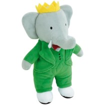 Babar Peluche Éléphant +/- 20 cm - JEMINI - Représentation parfaite