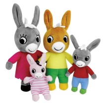 Coffret Peluche Trotro et Famille +/- 15 cm - JEMINI - Trotro, sa mama