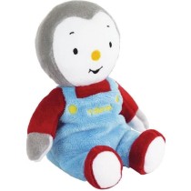 T'choupi Peluche Bouillotte +/- 21 cm avec Micro Perles d'Argile - JEM