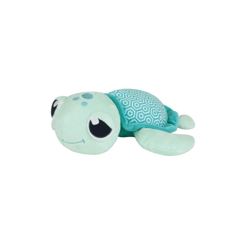 Ma Petite Carapace Peluche Tortue Lumineuse Naturelle +/- 25 cm - JEMI