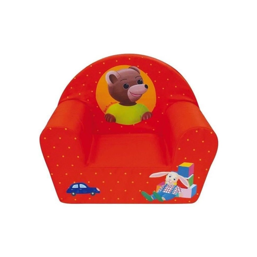 Fauteuil club en mousse Petit Ours Brun pour enfant - Fun House