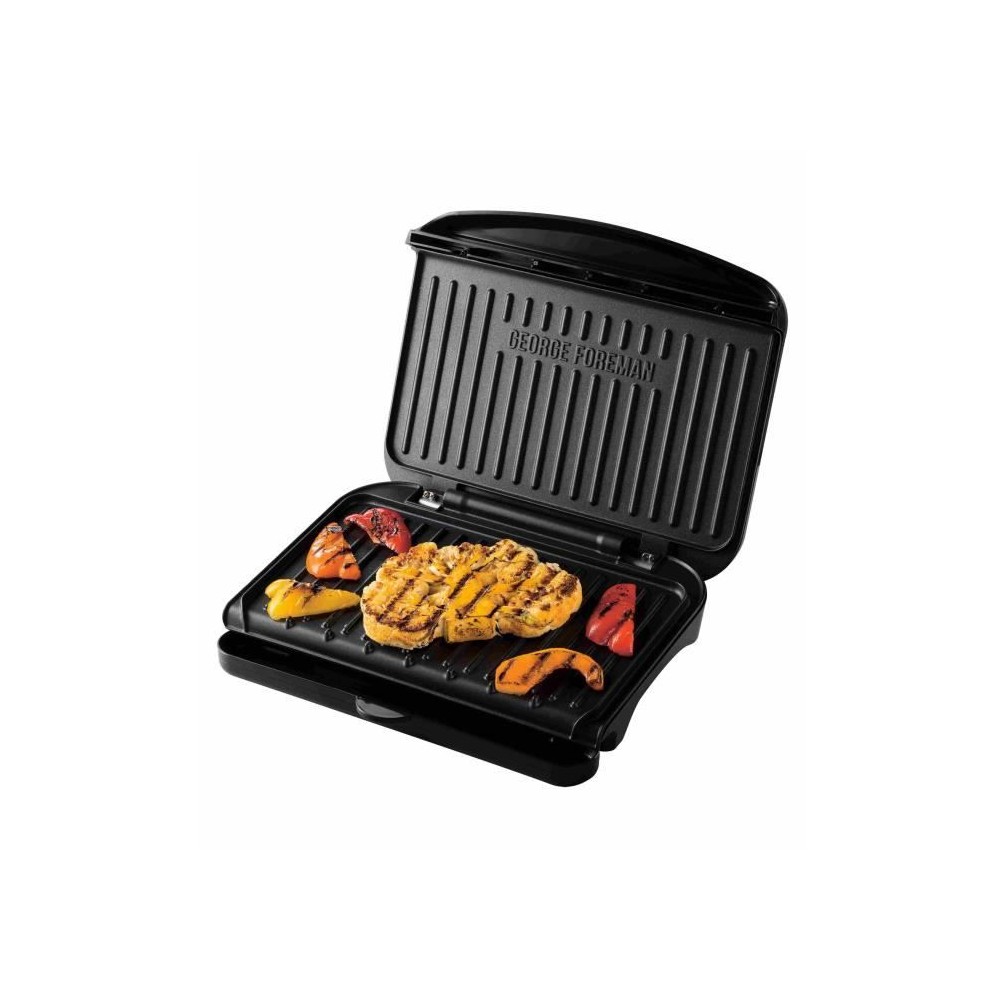 Grill - GEORGE FOREMAN - Fit Grill Medium - 25810-56 - 1630 W - Anti-adhésif - Noir