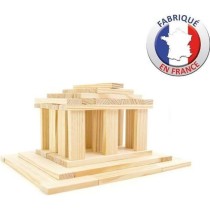 Jeu de construction en bois - JEUJURA - TECAP 3XL - 200 planchettes -