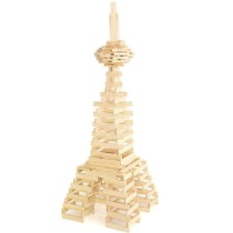 Jeu de construction en bois - JEUJURA - TECAP 3XL - 200 planchettes -