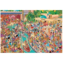 Puzzle - JUMBO - Efteling Fata Morgana 5000 pcs - Puzzles Jan Van Haas