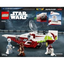 LEGO Star Wars 75333 Le Chasseur Jedi d'Obi-Wan Kenobi, Jouet, Figurine Taun We et Droide