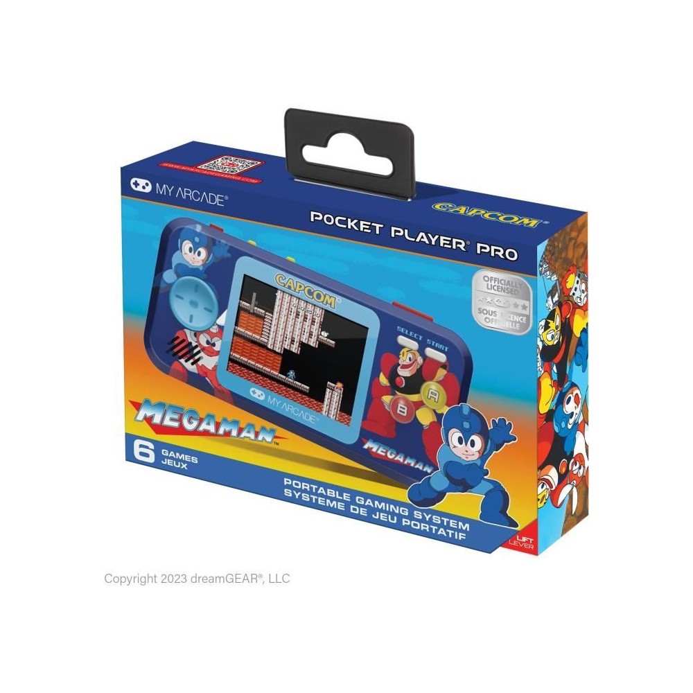 Console de jeu Pocket Player PRO - Megaman - Jeu rétrogaming - Ecran