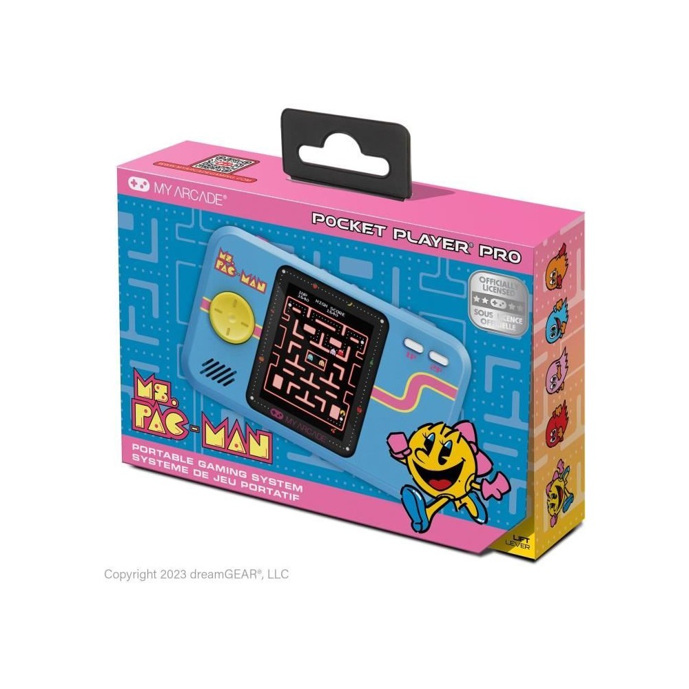 Console de jeu rétrogaming - Atari - Pocket Player PRO Ms. Pac-Man -