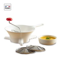 MOULINEX Grand moulin a légumes, 2 grilles inox, Pieds antidérapants