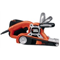 BLACK+DECKER Ponceuse a Bande 720 W KA88-QS Poignée Réglable pour le