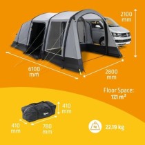 Auvent pour fourgon - KAMPA - Touring Air RH - Grand espace, fenetres