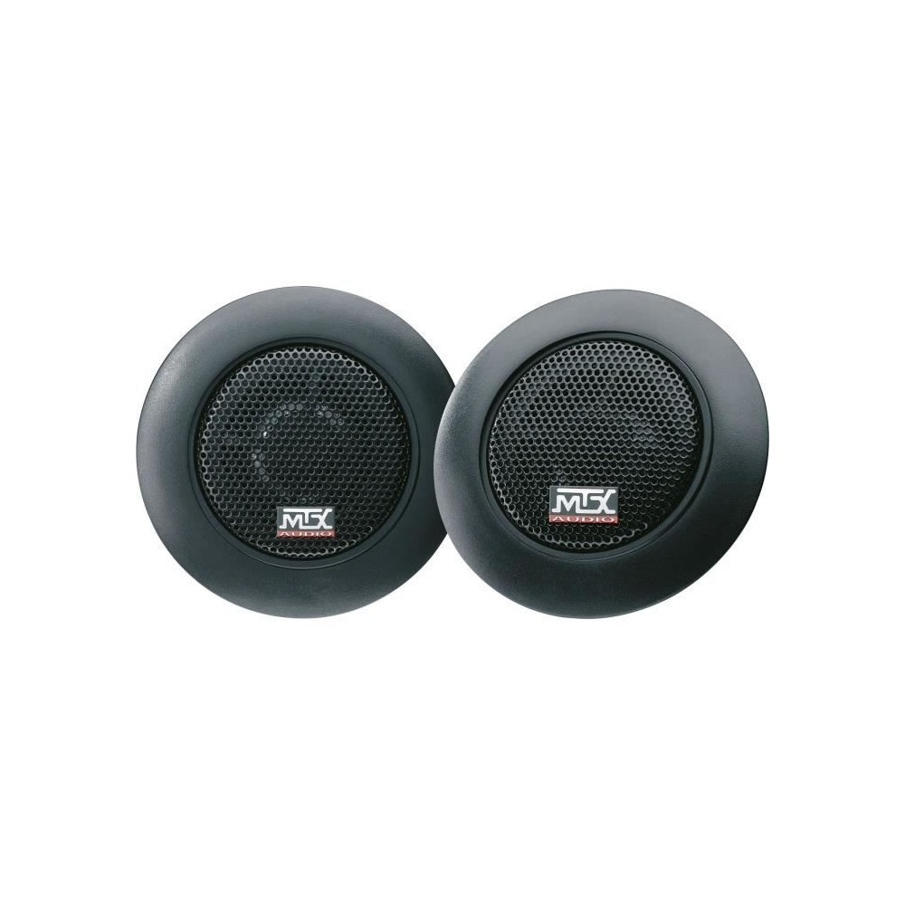 Tweeters néodyme - MTX AUDIO - TX225T - Ø25mm 4O 65W RMS 450W Peak dôme soie filtres passifs inclus