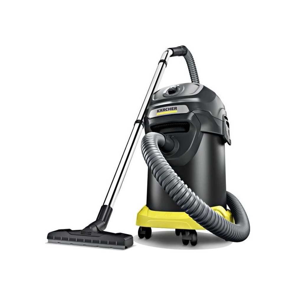 Aspirateur cendres et poussieres KARCHER AD 4 Premium - Cuve Métal 17