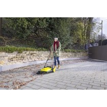 Balayeuse mécanique KARCHER S 4 - Jaune et noir - Bac a déchet amovi