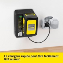 Batterie KARCHER Power 18V/5Ah avec chargeur secteur - Ecran LCD et gr