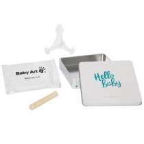 Baby Art Magic Box Square - Kit Empreintes Mains et Pieds Bébé dans