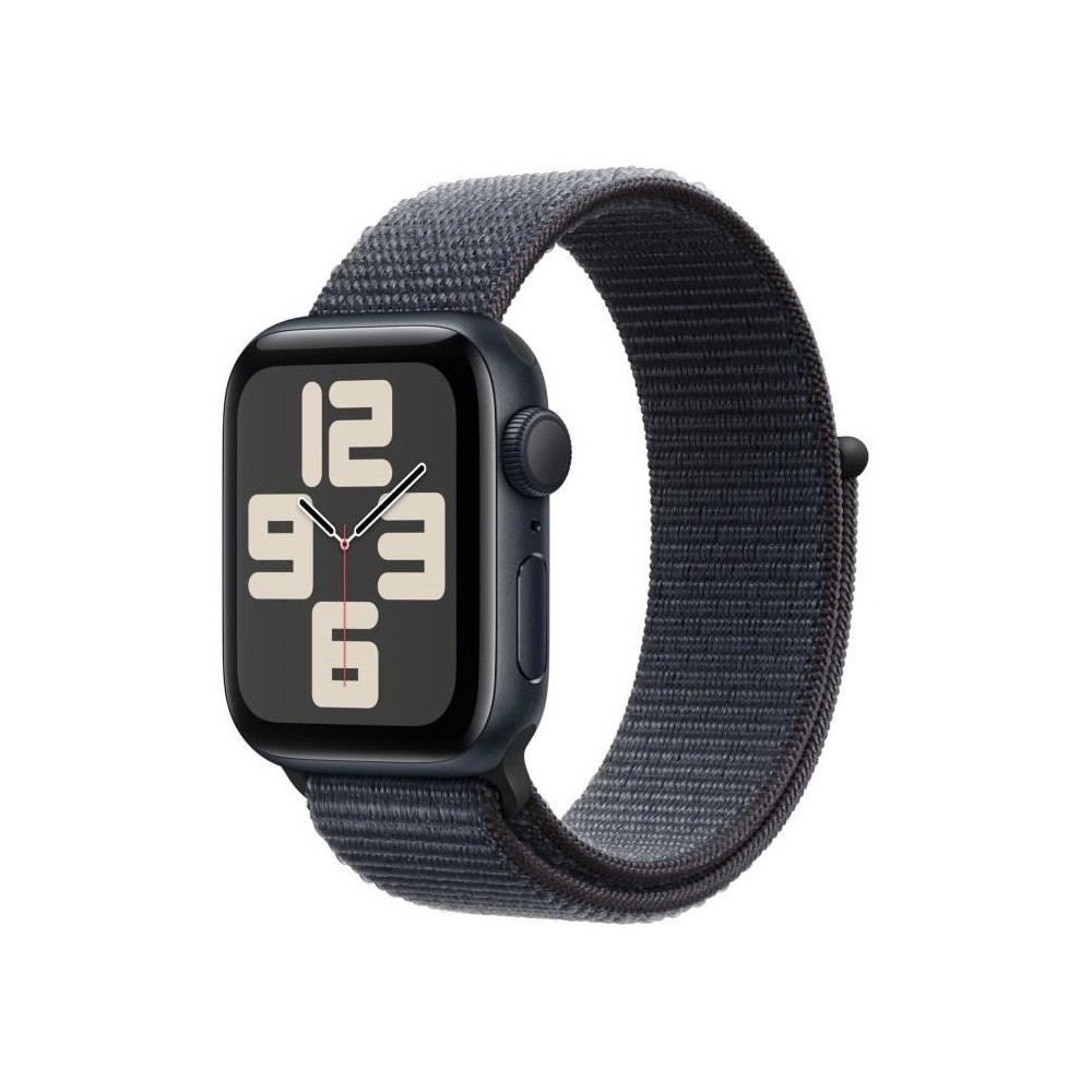 Apple Watch SE GPS - 40mm - Boîtier Midnight Aluminium - Bracelet Ink Sport Loop