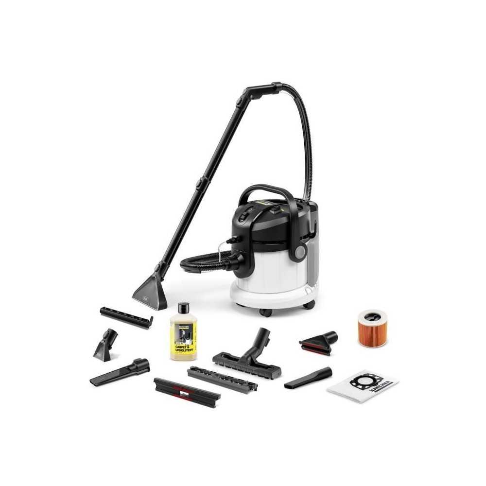 Karcher shampouineuse SE 4 Plus - Nouveau - Remplace SE 4001 - Aspirat