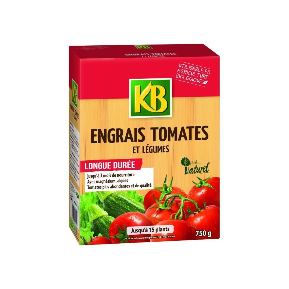 ENGRAIS TOMATES BIO 750 G