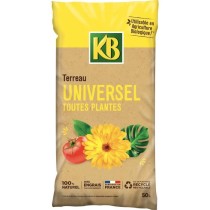 KB Terreau universel toutes plantes 50L - Formule enrichie en engrais