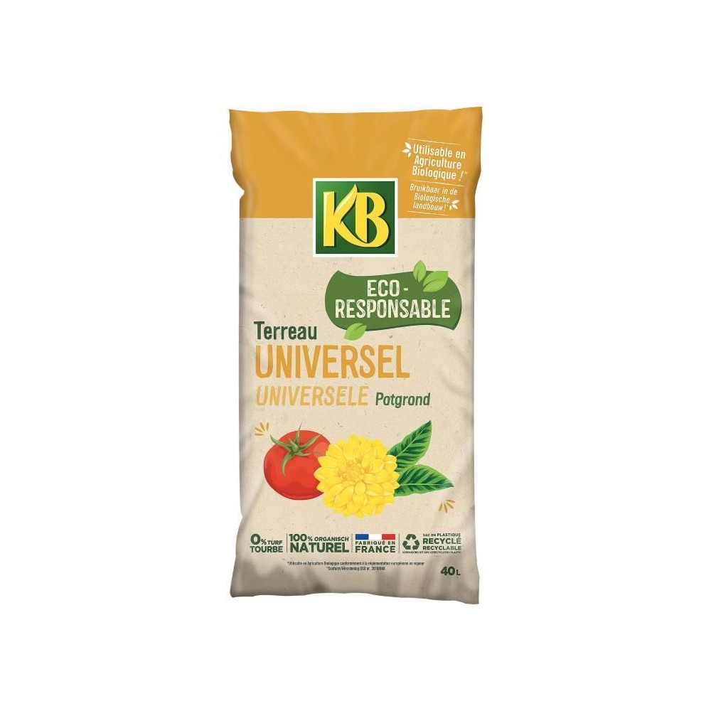 KB - Terreau universel UAB 40L