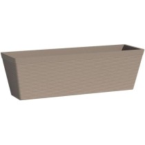 Jardiniere - GARDEN ID - Green Care Impact Taupe - 50 x 16 x 16 cm - Garanti 10ans - 100% recyclé - UV/gel résistant