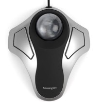 Kensington, Souris TrackBall ergonomique filaire pour PC, Mac, ambidex