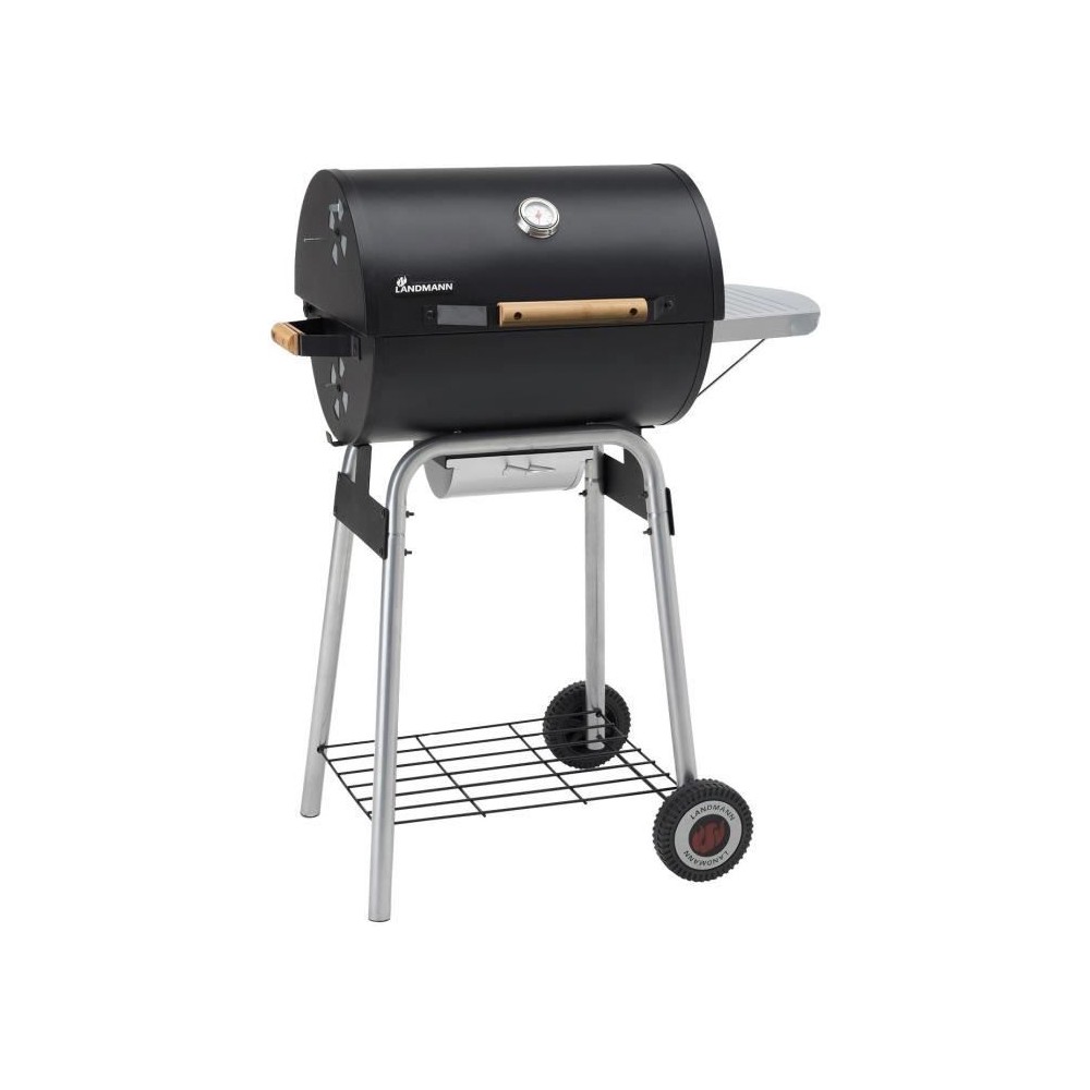 Landmann Black Taurus 440 barbecue tonneau charbon de bois