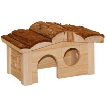 Maison pour petit rongeur - KERBL - Nature - 20 x 14 x 12 cm