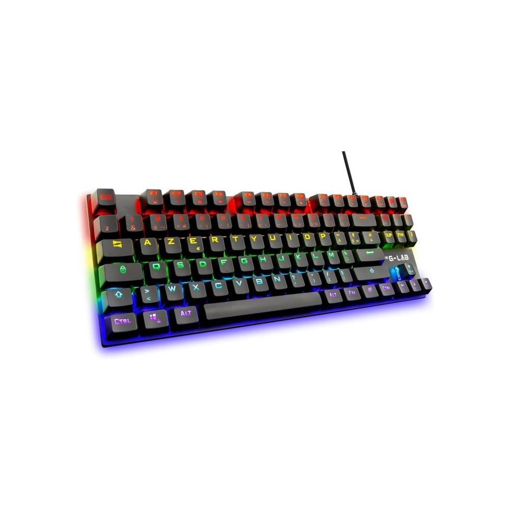 Clavier Gamer - The G-Lab - KEYZ MERCURY TKL - Mécanique (Switch Roug