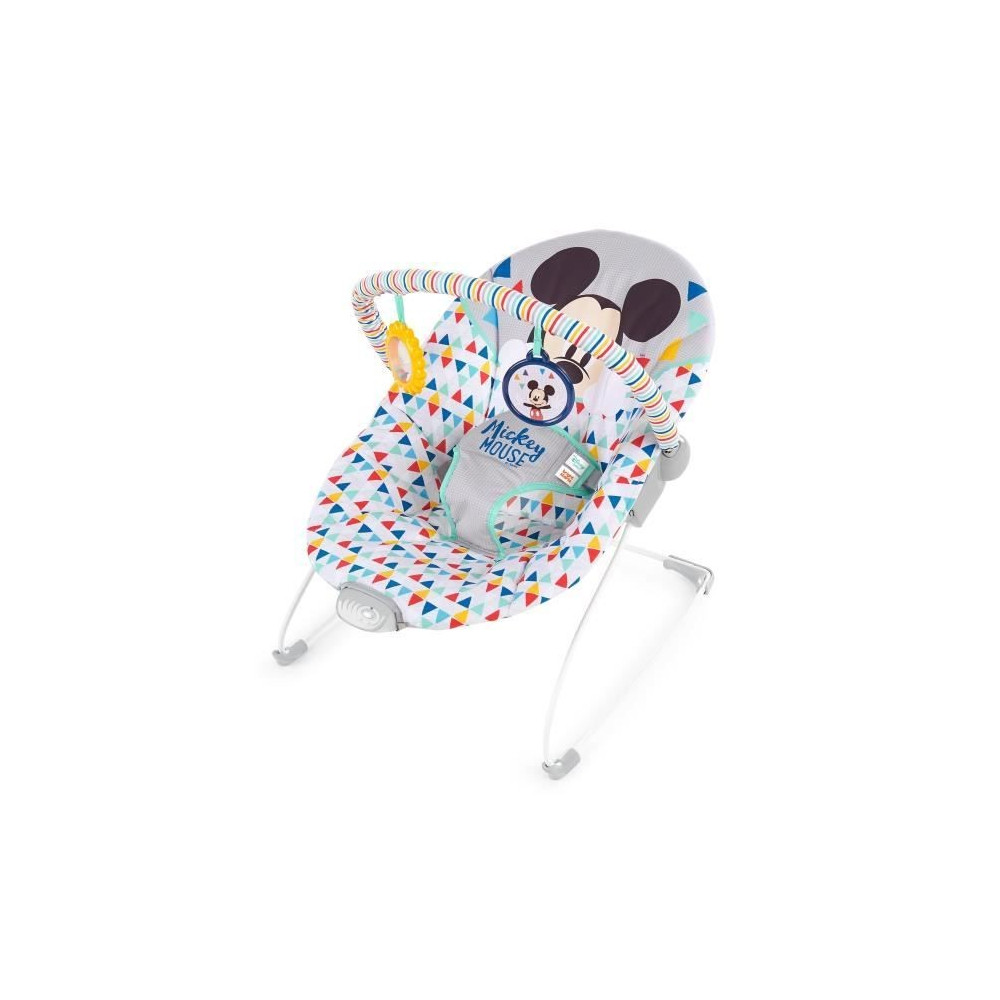 DISNEY BABY Transat Mickey Triangles Multicolores, Vibrations, 2 Jouet