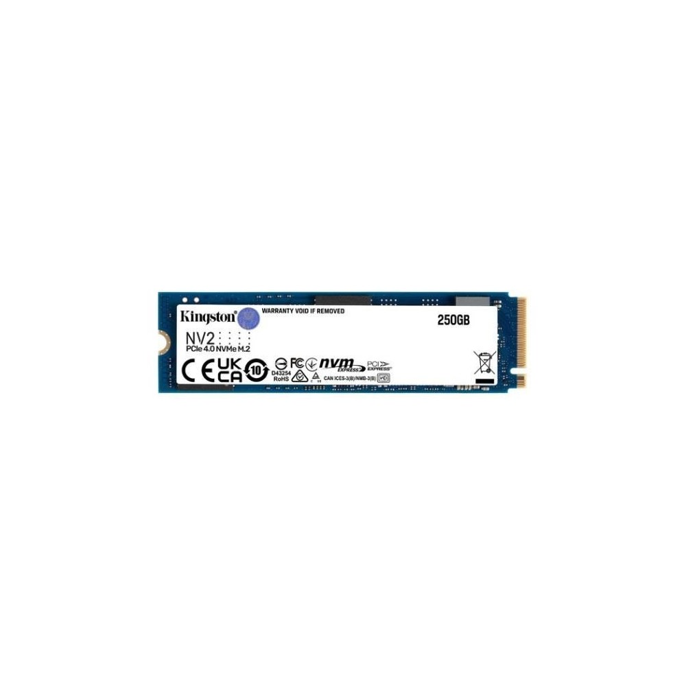 KINGSTON TECHNOLOGY Disque dur - SSD NV2 - 250Go - M.2 2280 PCIe 4.0 N