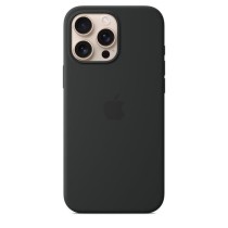 APPLE iPhone 16 Pro Max - Coque en silicone avec MagSafe - Black