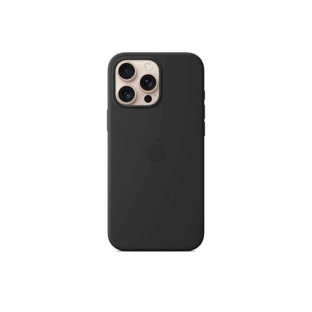 APPLE iPhone 16 Pro Max - Coque en silicone avec MagSafe - Black