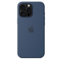 APPLE iPhone 16 Pro Max - Coque en silicone avec MagSafe - Denim