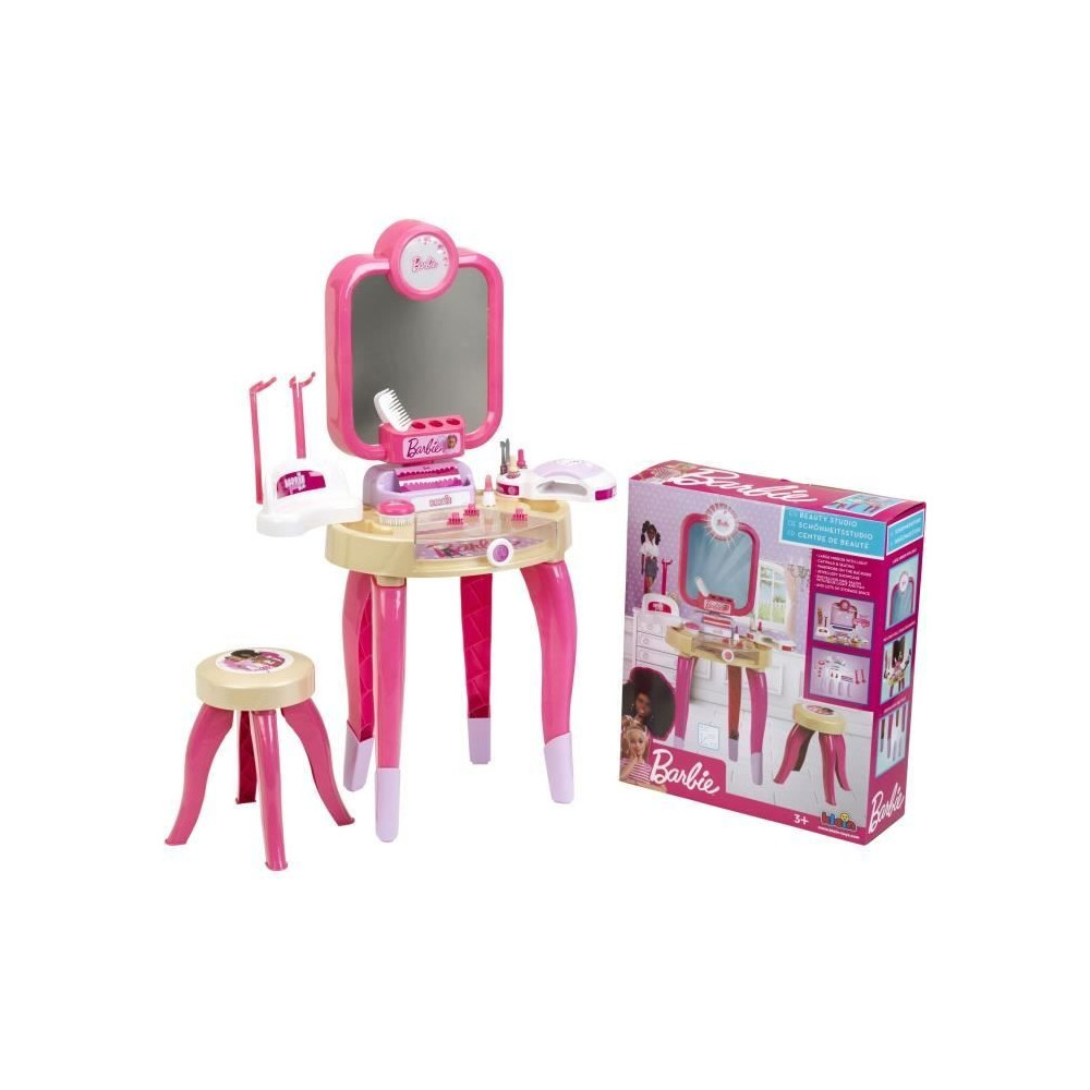 Jouet de beauté - KLEIN - Centre de beauté Barbie Happy Vibes - Comp