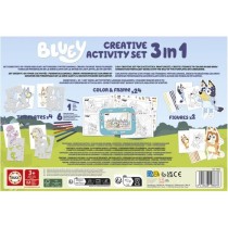 Set créatif - EDUCA - Décoration et modelage des personnages Bluey - 3 activités des 3 ans