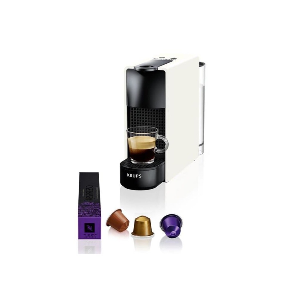 NESPRESSO KRUPS Essenza Mini Machine a café capsules Espresso, Réser