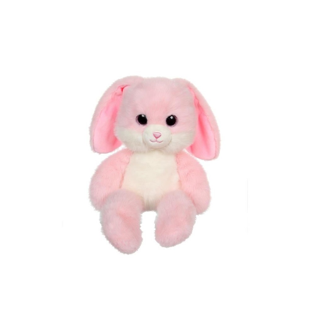 Peluche Lapin Leggies - GIPSY TOYS - Rose, 48 cm