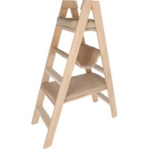 Arbre a chat 134 cm - LADDER - KERBL - Bois massif - 3 options de repo