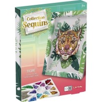 Kit Activités Manuelles - Collection Sequins - Tigre - Lansay - A par