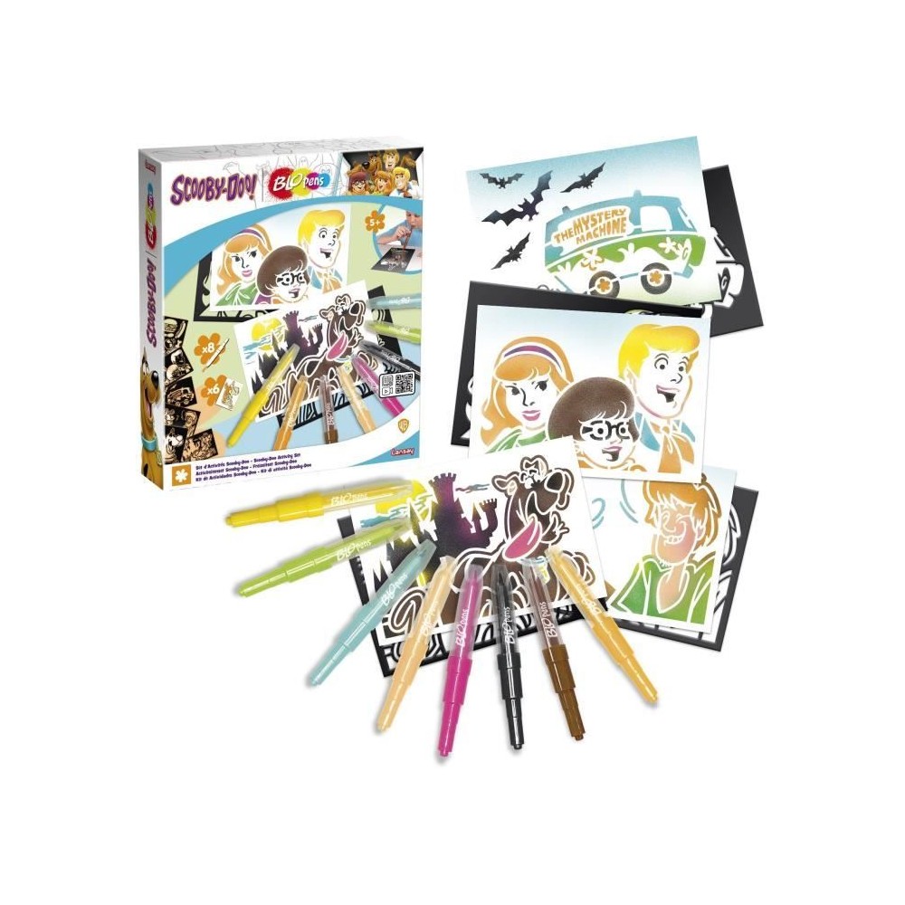 Set d'Activités Scooby-Doo - Blopens - Dessins et Coloriages - Lansay