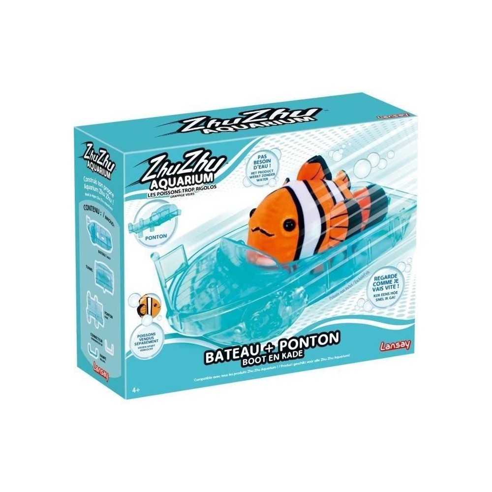 Univers miniature - LANSAY - 51002 - Zhu Zhu Aquarium : Bateau + Ponto